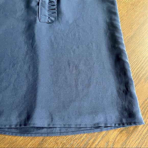 J. Crew Ruffled Sleeveless Blouse - Picture 3 of 3